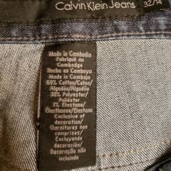 CALVIN KLEIN low rise baby boot cut 32/14 - Picture 7 of 7